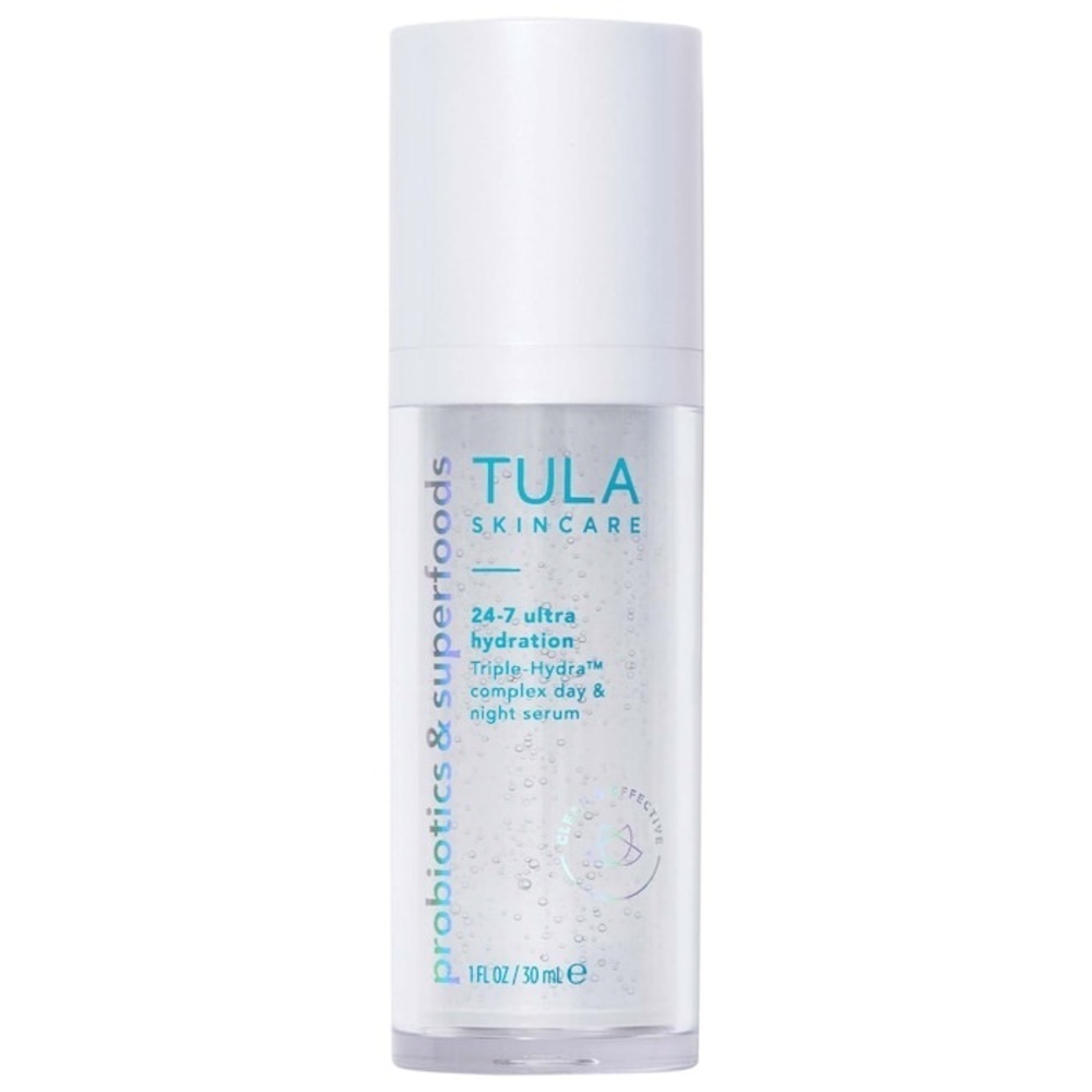 TULA Skincare 
24-7 Ultra Hydration Triple-Hydra Complex Day & Night Serum